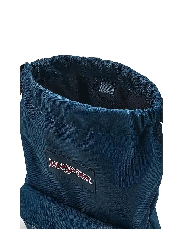 Рюкзак женский JanSport Draw Sack Navy полиэстер — 5