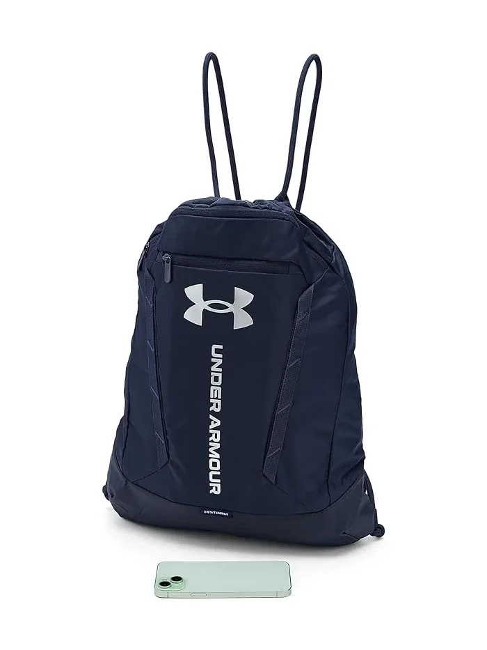 Рюкзак женский Under Armour Hustle Sackpack искусственная кожа — 3