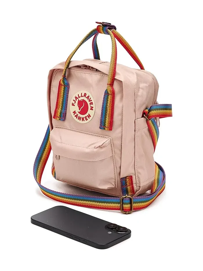 Сумка через плечо Kanken Rainbow Sling Fjällräven — изображение 3 из 5, розовый