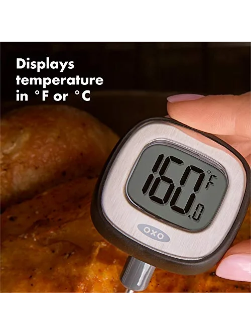OXO Good Grips Цифровой термометр для мяса — изображение 5 из 6, белый
