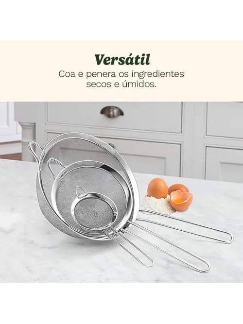 Cuisinart Набор Стальных Ситечек — 4