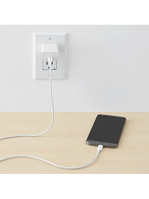 Amazon Basics — кабель USB-C, 6 футов — изображение 7 из 7, белый