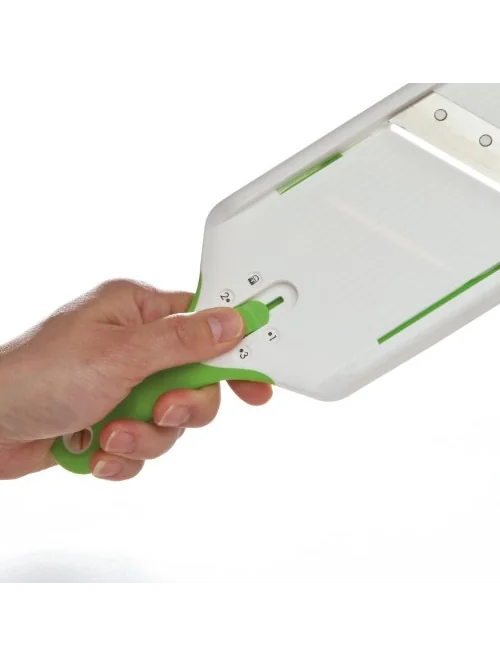 PrepSolutions Adjust-A-Slice Mandoline Slicer — овощерезка мандолина, зелёная — 2