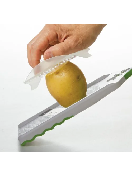 PrepSolutions Adjust-A-Slice Mandoline Slicer — овощерезка мандолина, зелёная — 4