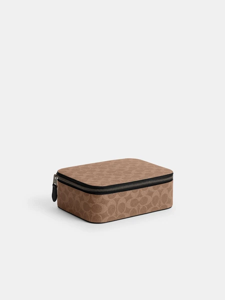 Органайзер для техники Coach из фирменного текстиля