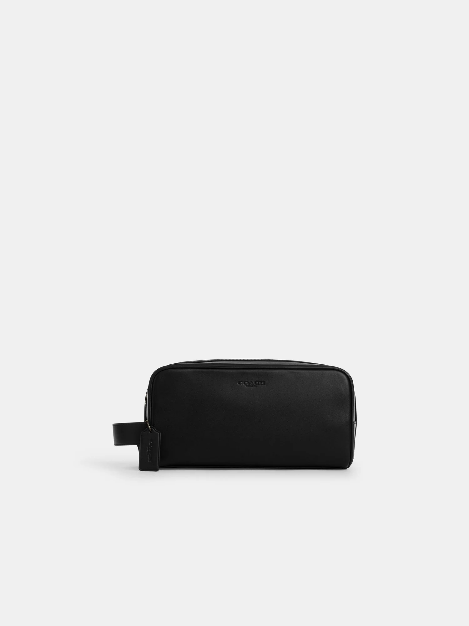 Большой дорожный несессер Coach из гладкой кожи — 1