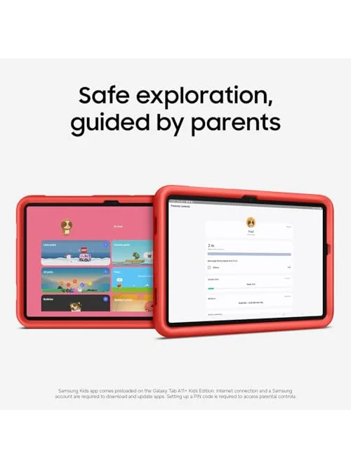 Samsung Galaxy Tab A11+ Kids Edition — планшет 128GB — 3