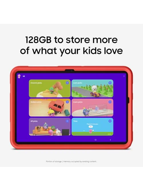 Samsung Galaxy Tab A11+ Kids Edition — планшет 128GB — 7
