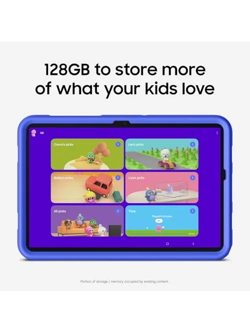 Samsung Galaxy Tab A11+ Kids планшет 128GB — 7