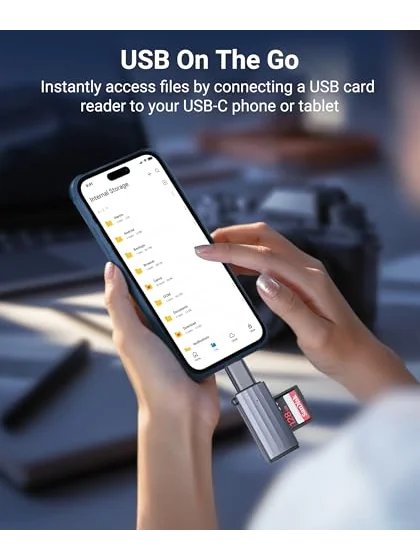 Syntech USB-C на USB 3.0 переходник, 2 штуки, тёмно-серый — изображение 5 из 6
