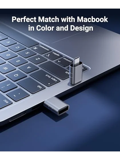 Syntech USB-C на USB 3.0 переходник, 2 штуки, тёмно-серый — изображение 6 из 6