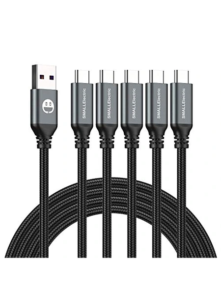 USB Type-C кабель 5шт 1.8м наплетение