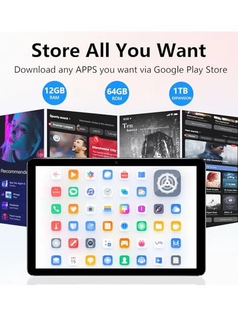ECOPAD 10.1" планшет Android 15 — 3
