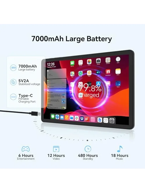 Планшет FEONAL 11 дюймов Android 16 — 6