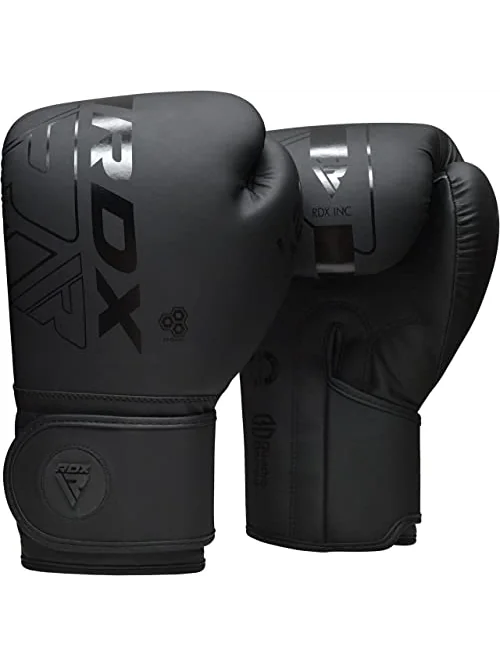 Боксёрские перчатки RDX Pro Training 16 OZ — изображение 1 из 6, черный