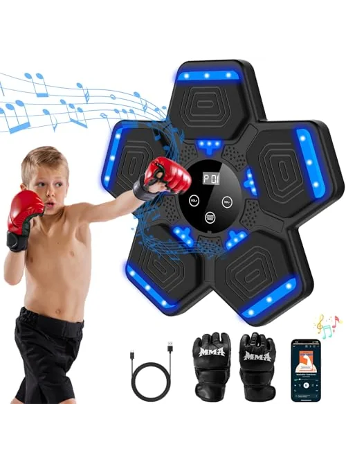 LOLBOX Music Boxing Machine боксёрский тренажёр умный — изображение 1 из 6, чёрный