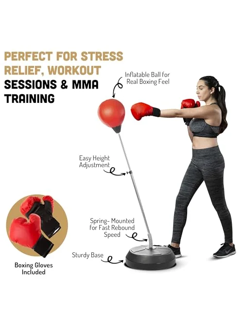 TechTools Punching Bag боксёрская груша с подставкой — изображение 3 из 6, взрослый