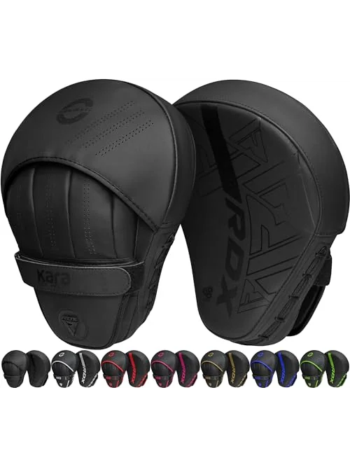 RDX лапы боксёрские curved focus mitts — изображение 1 из 6, черный