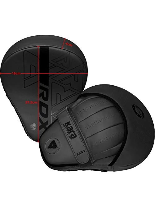 RDX лапы боксёрские curved focus mitts — изображение 3 из 6, черный