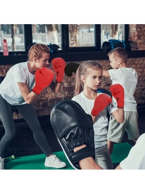 Boxing Gloves боксёрские перчатки детские — изображение 5 из 6, чёрный