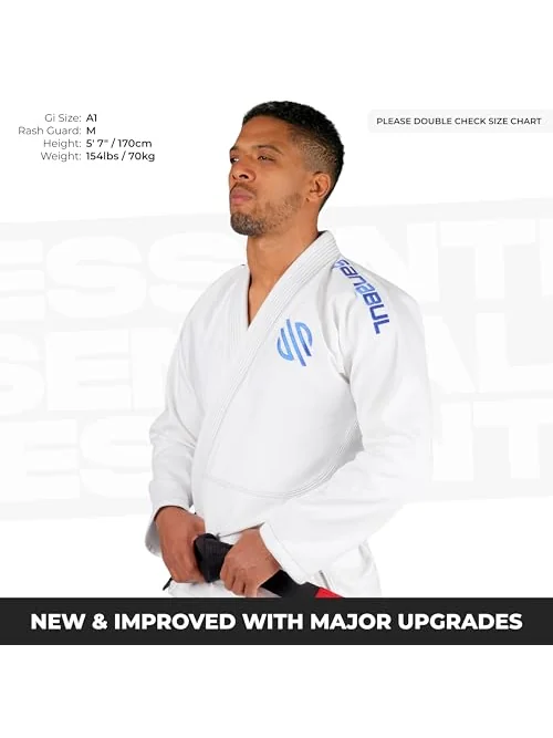 Кимоно для BJJ Sanabul Essential, облегчённое — изображение 2 из 6