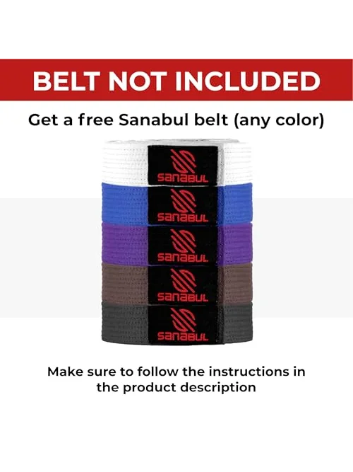 Кимоно для BJJ Sanabul Essential, облегчённое — изображение 5 из 6