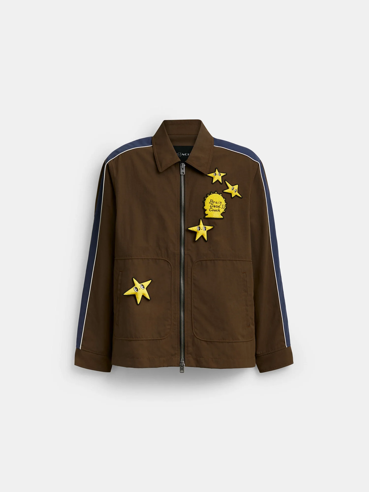 Куртка Coach из переработанного нейлона — 7