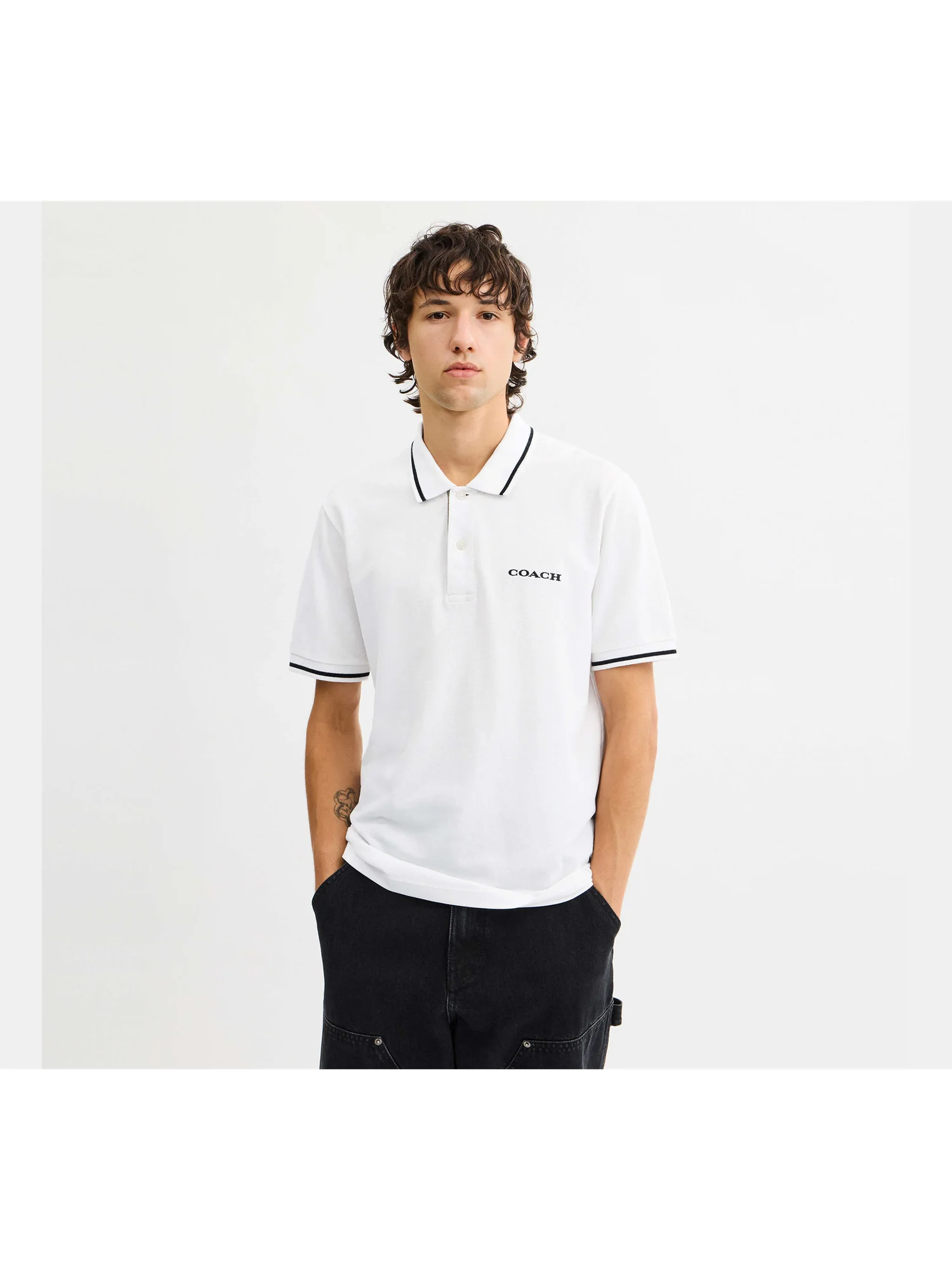 Поло Signature Trim из органического хлопка — 12