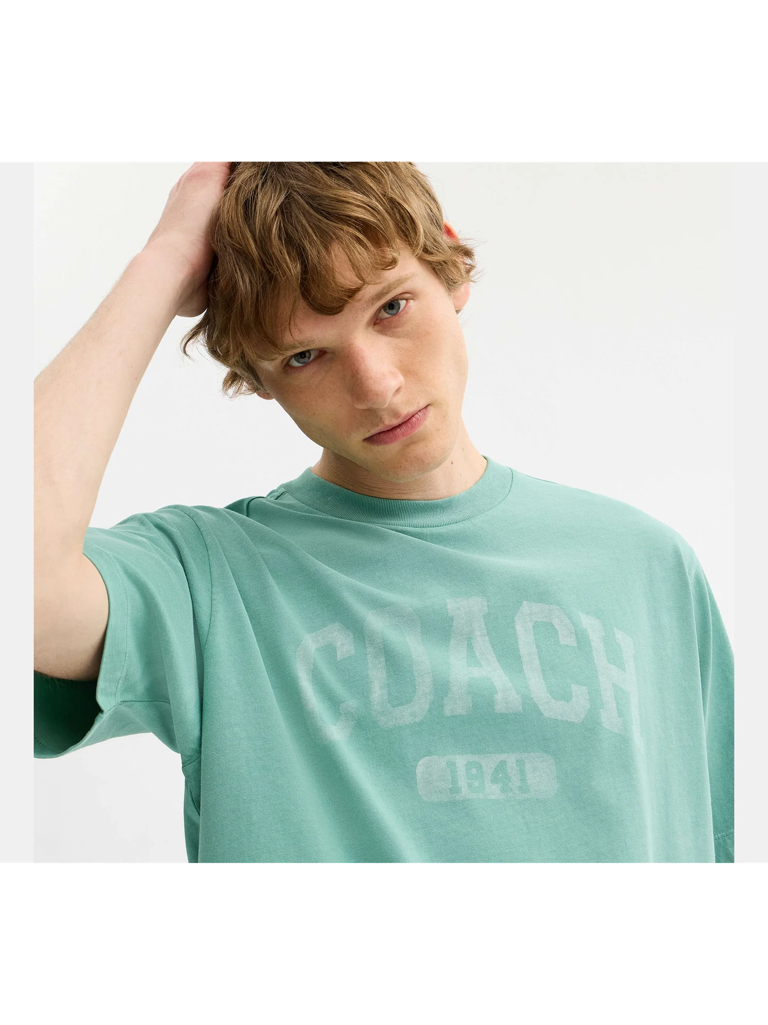 Футболка Coach Sun Fade из органического хлопка — 2