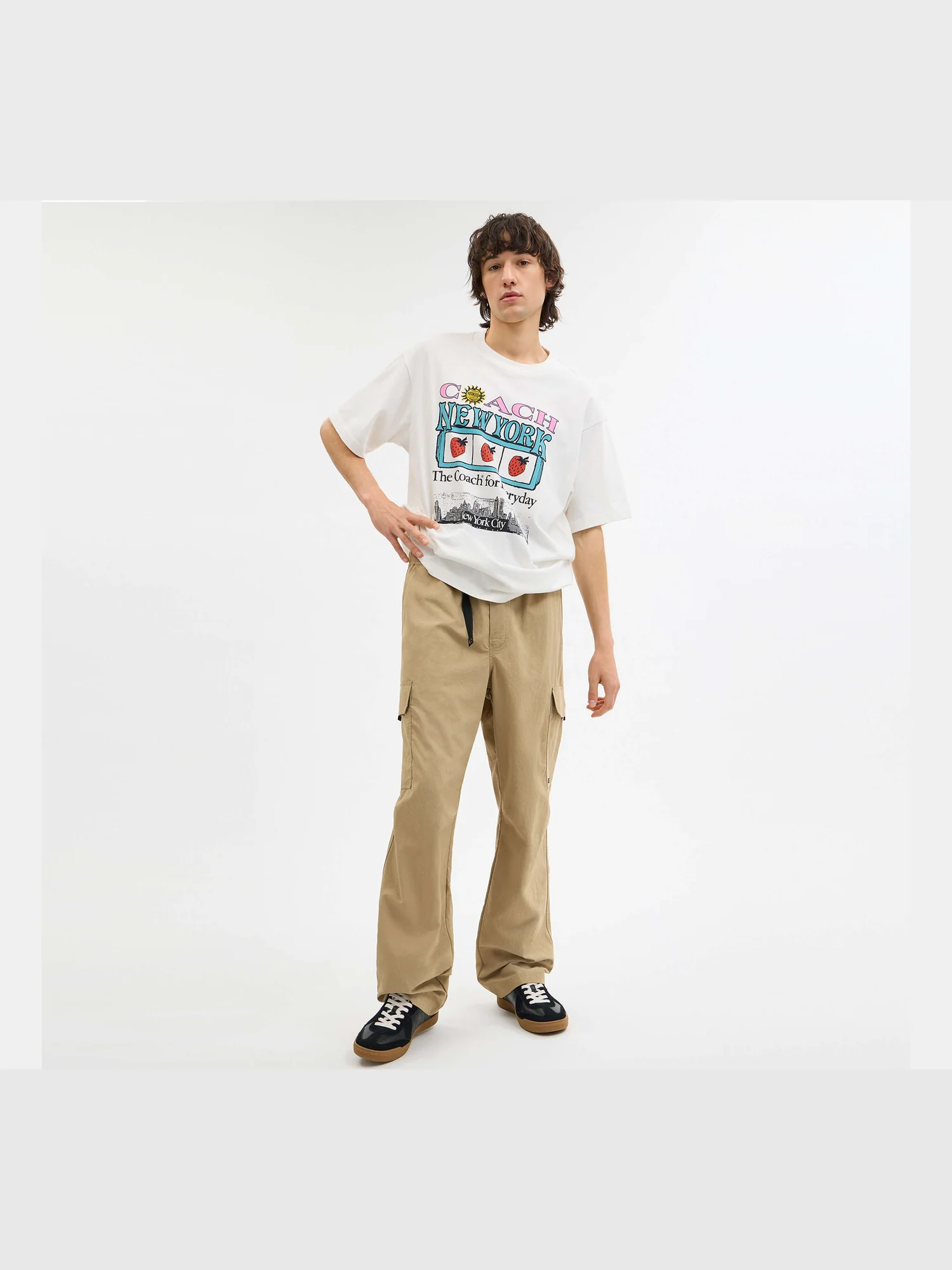Утилитарные брюки-карго Coach из нейлона — 4