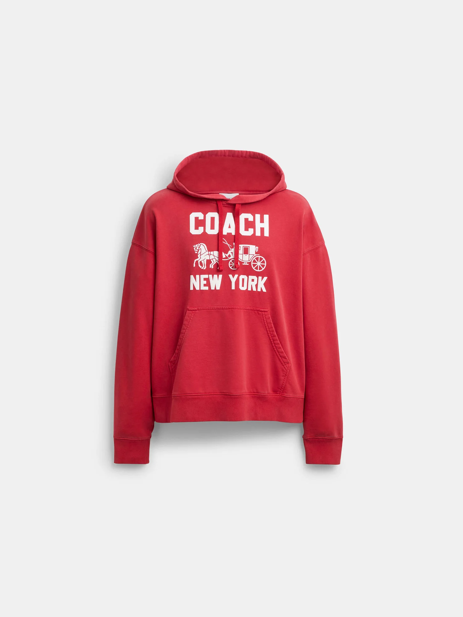 Худи Coach с принтом «Лошадь и карета» — 7