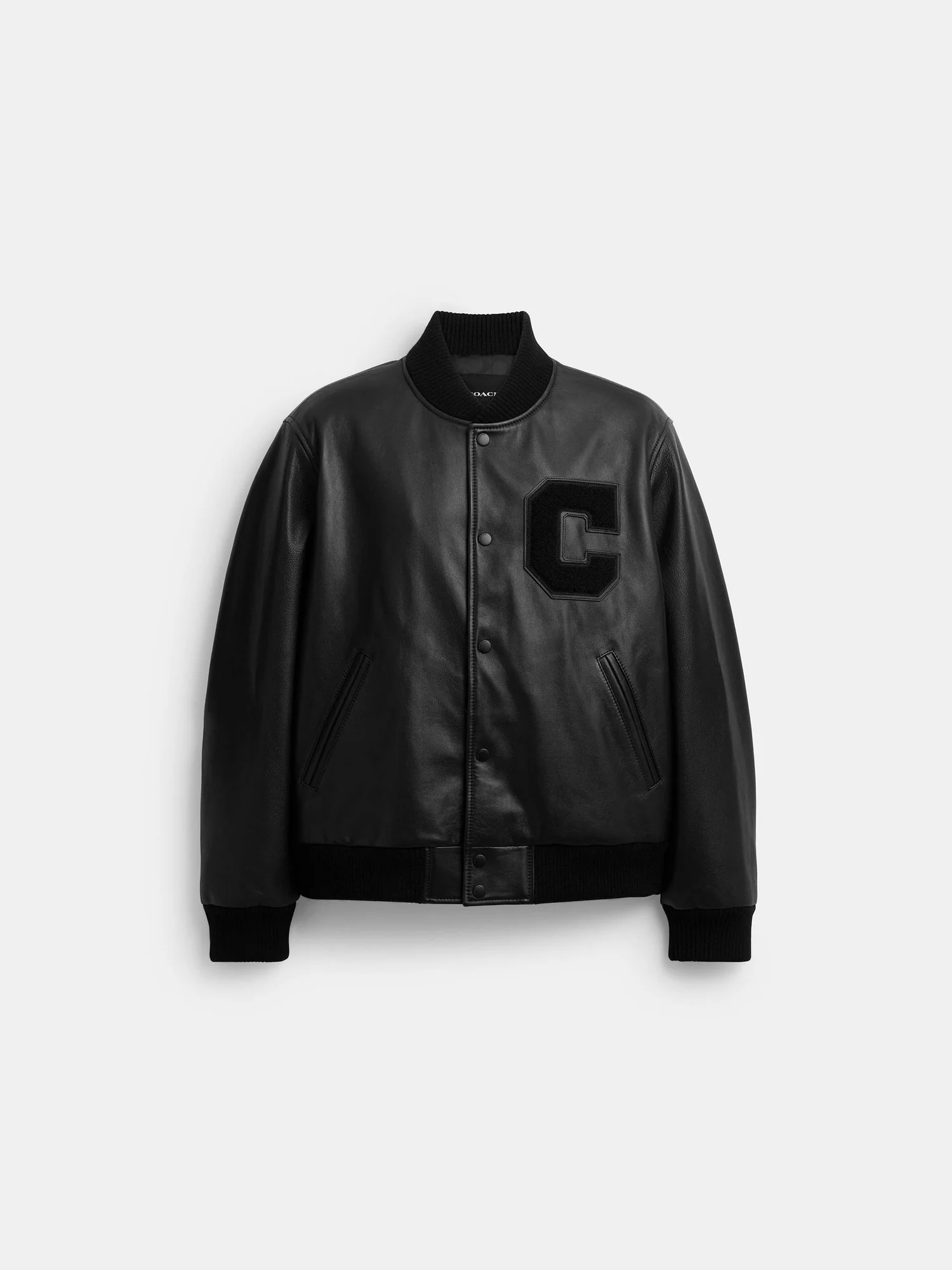 Кожаная куртка Varsity — 3