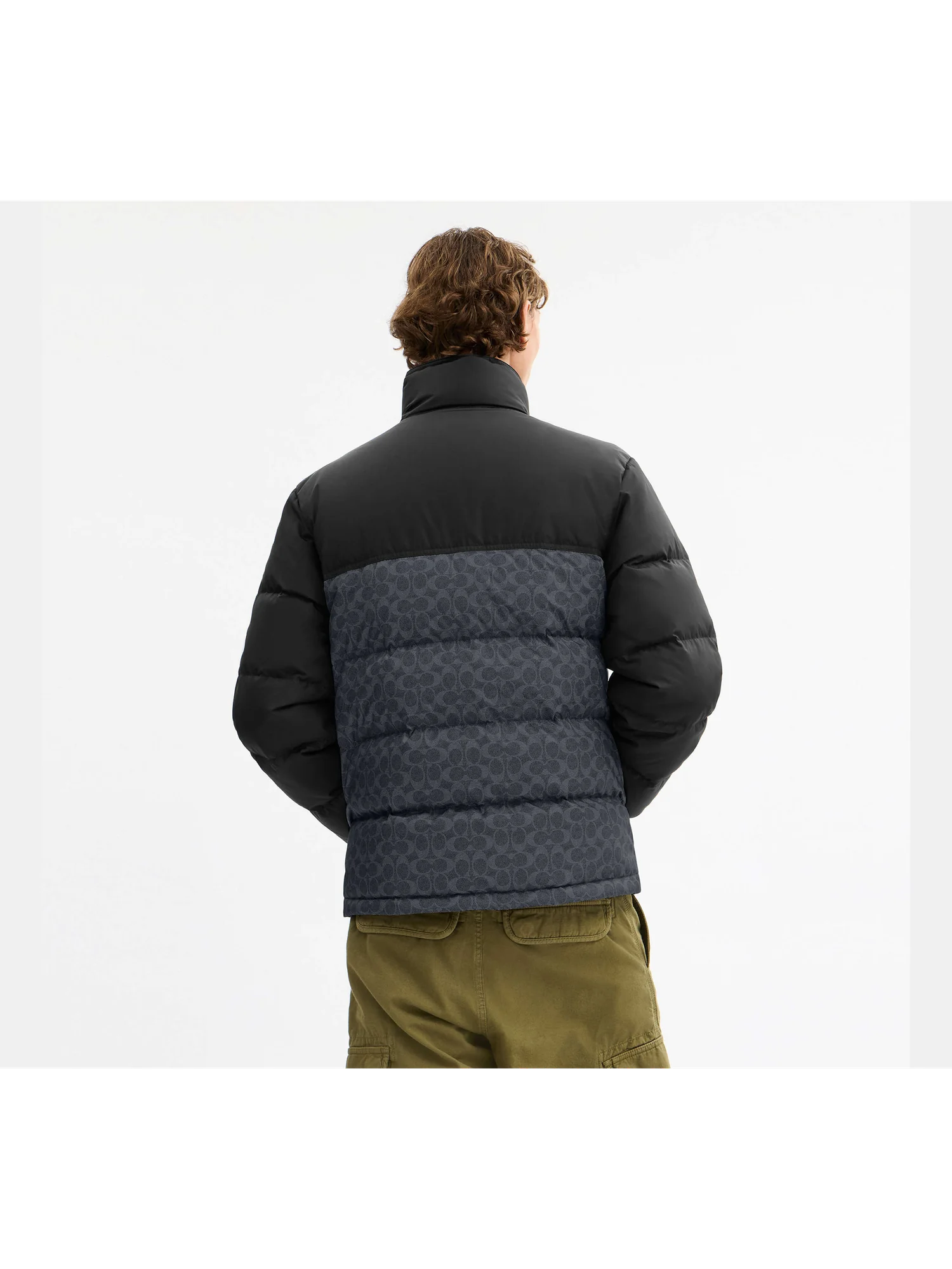 Пуховик Coach Signature из переработанного полиэстера — 1