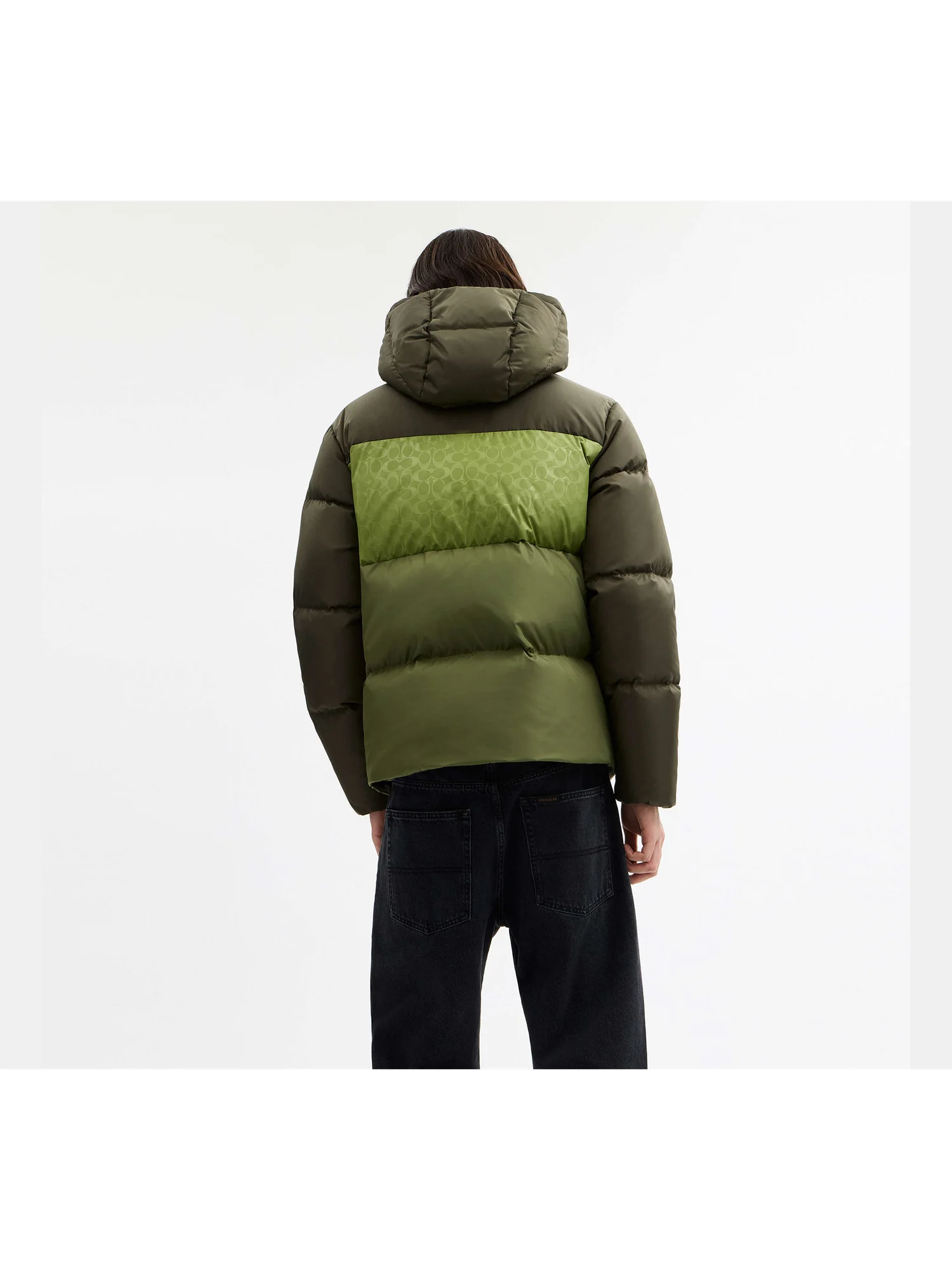 Пуховик Colorblock — 5