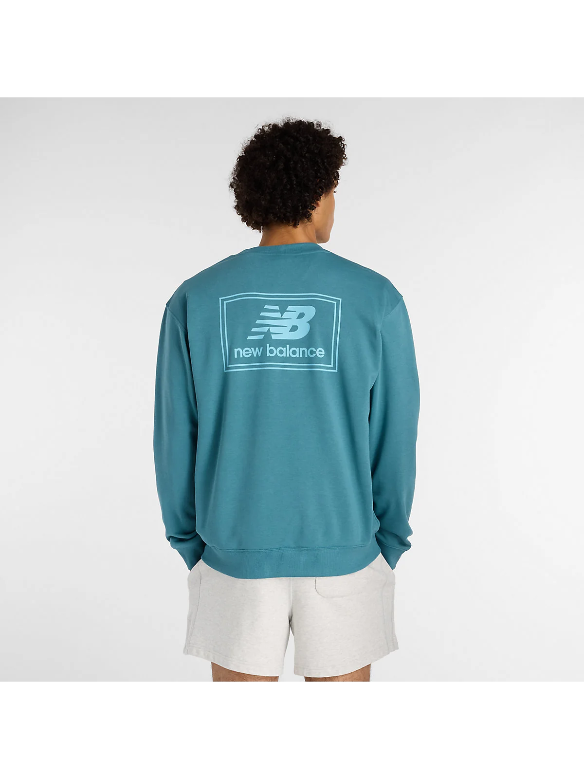 Мужской свитшот New Balance Woven Label — 3