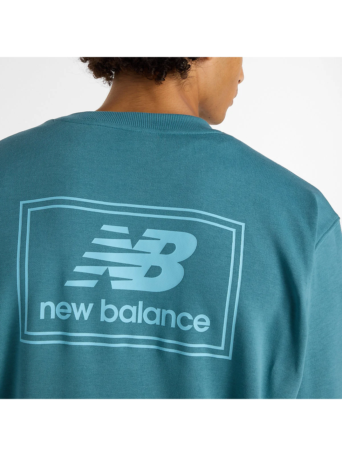 Мужской свитшот New Balance Woven Label — 5