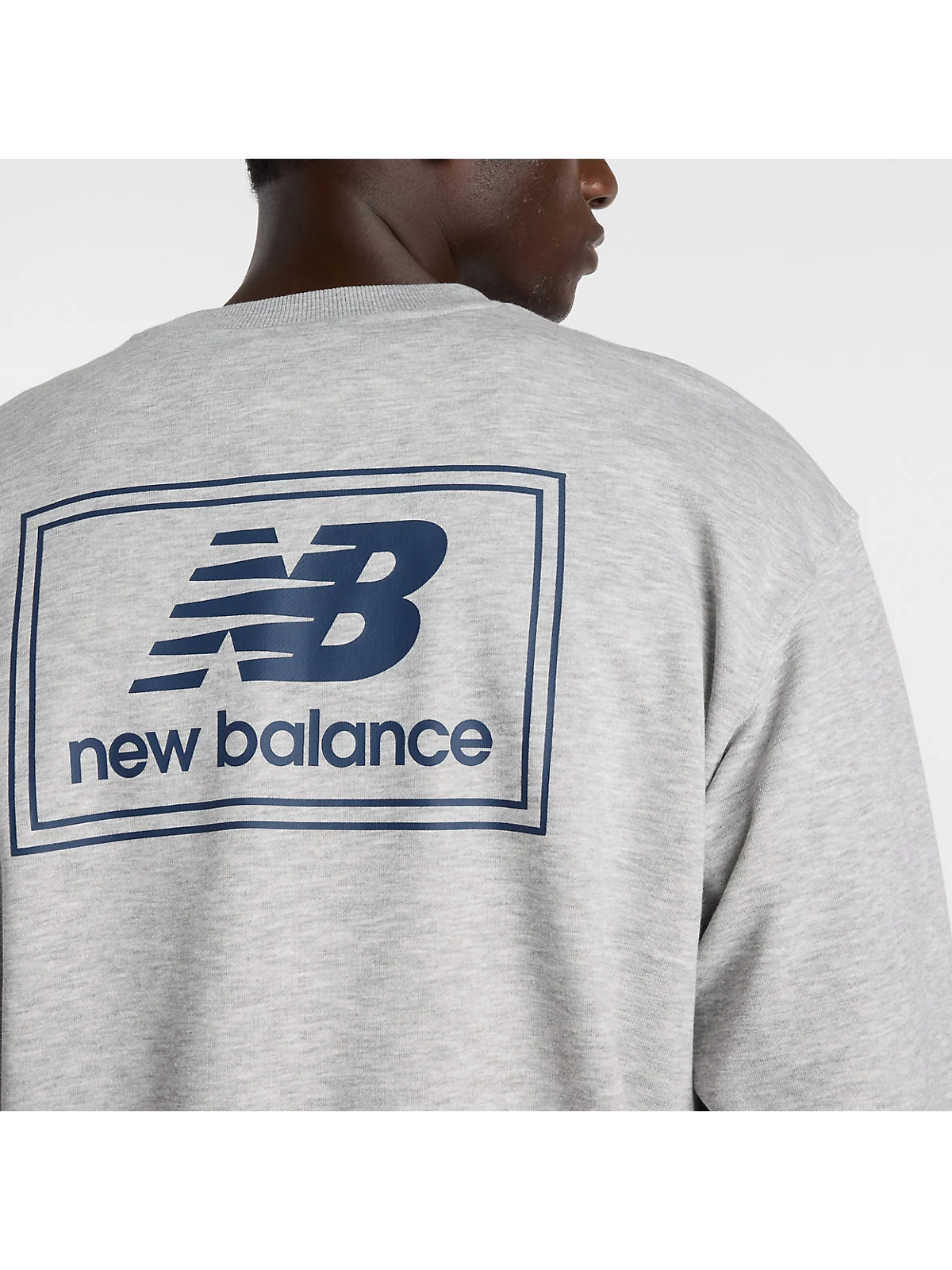 Мужской свитшот New Balance Woven Label — 5