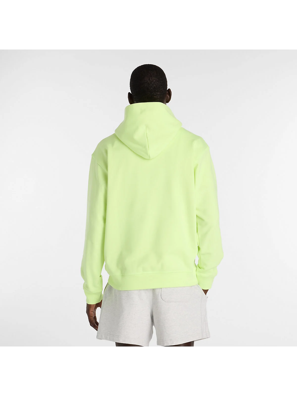 Худи New Balance Athletics French Terry зеленое — 4