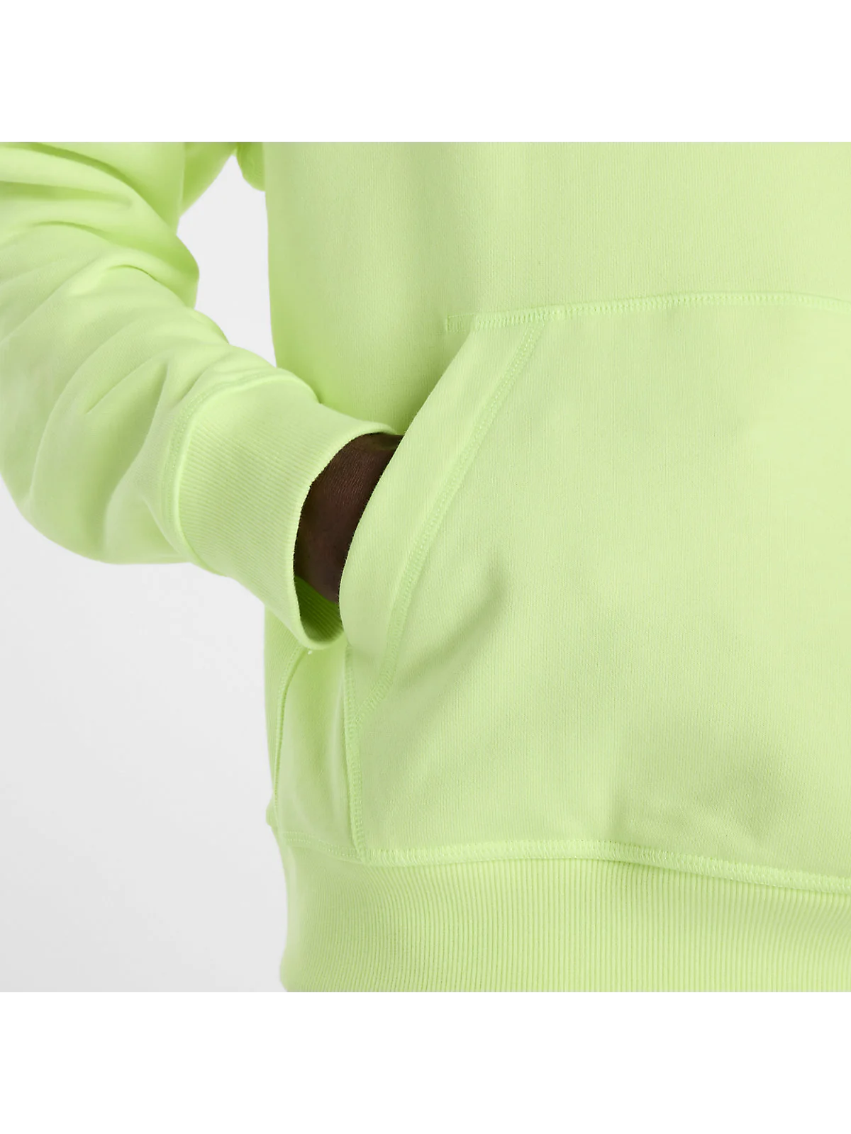 Худи New Balance Athletics French Terry зеленое — 6
