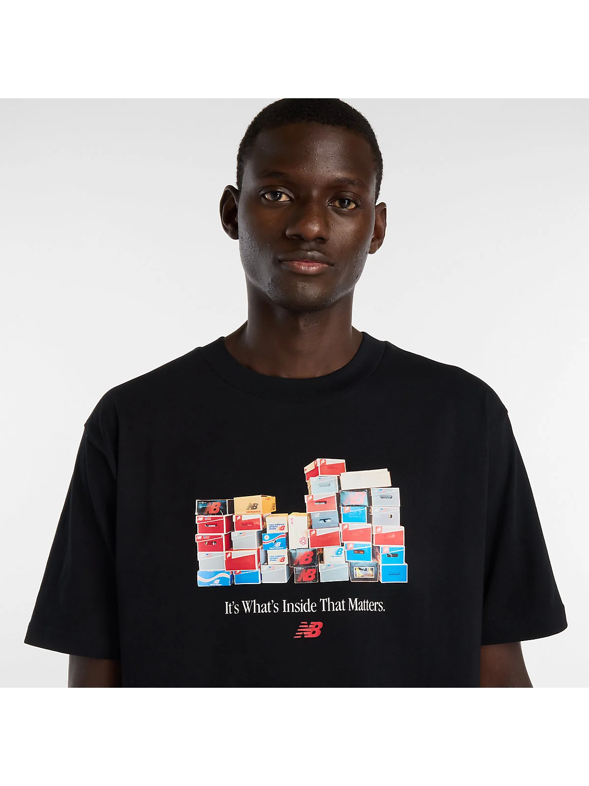 Футболка New Balance Boxes с принтом — 3