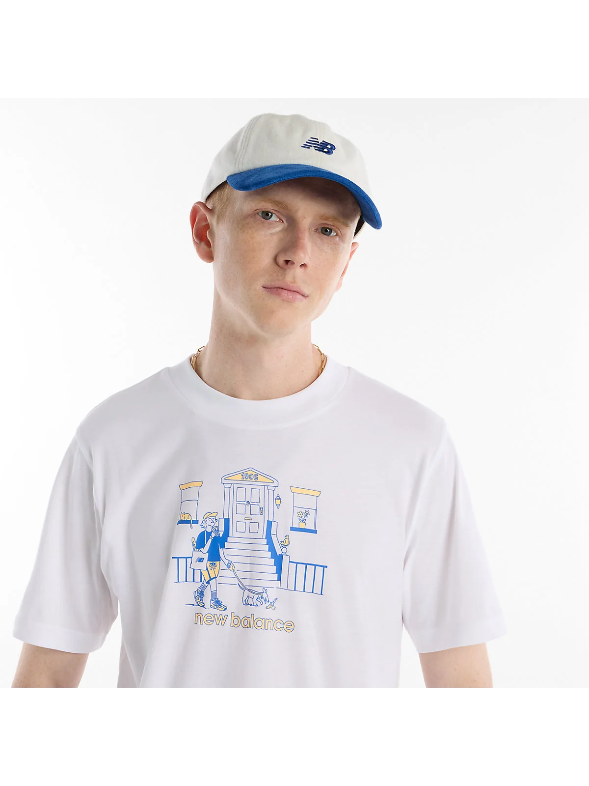 Мужская футболка New Balance City Walk — 2