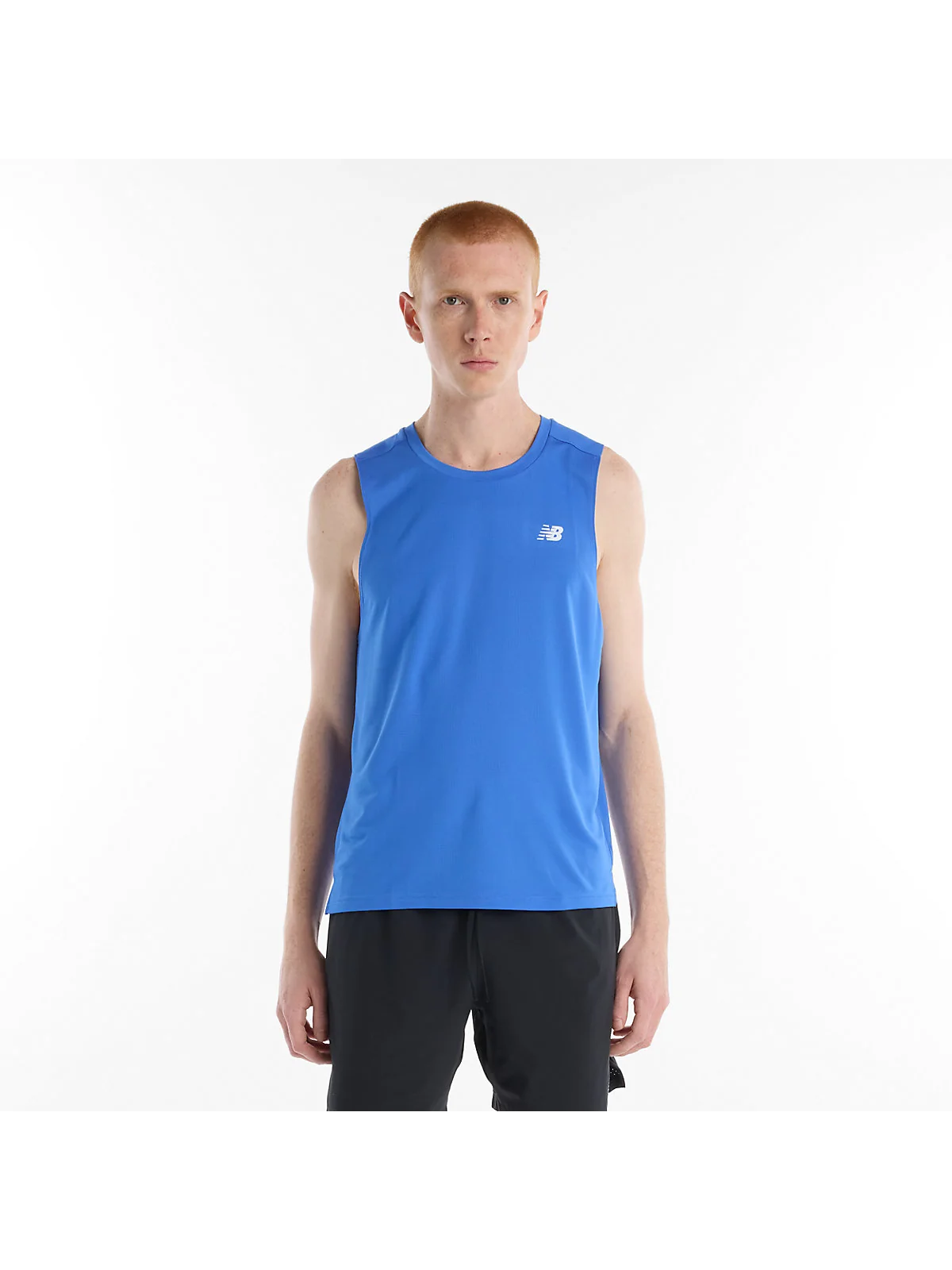 Майка New Balance Sport Tank синяя мужская — 1