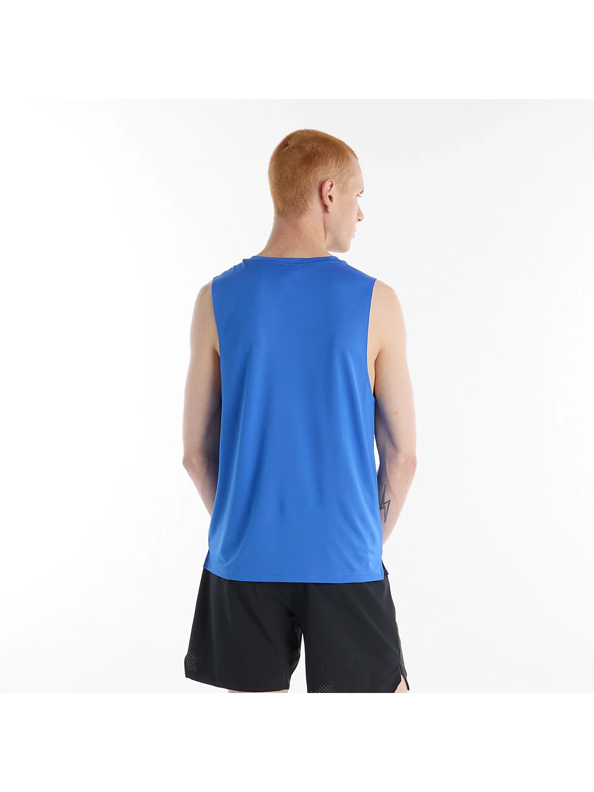 Майка New Balance Sport Tank синяя мужская — 3