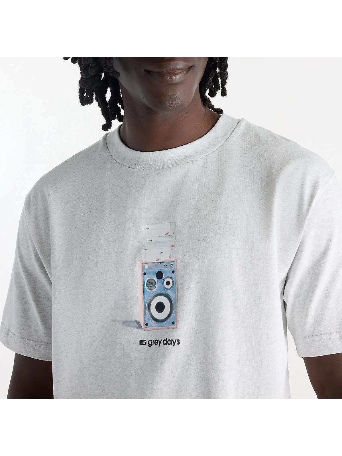 Футболка New Balance Grey Days Speaker — 2