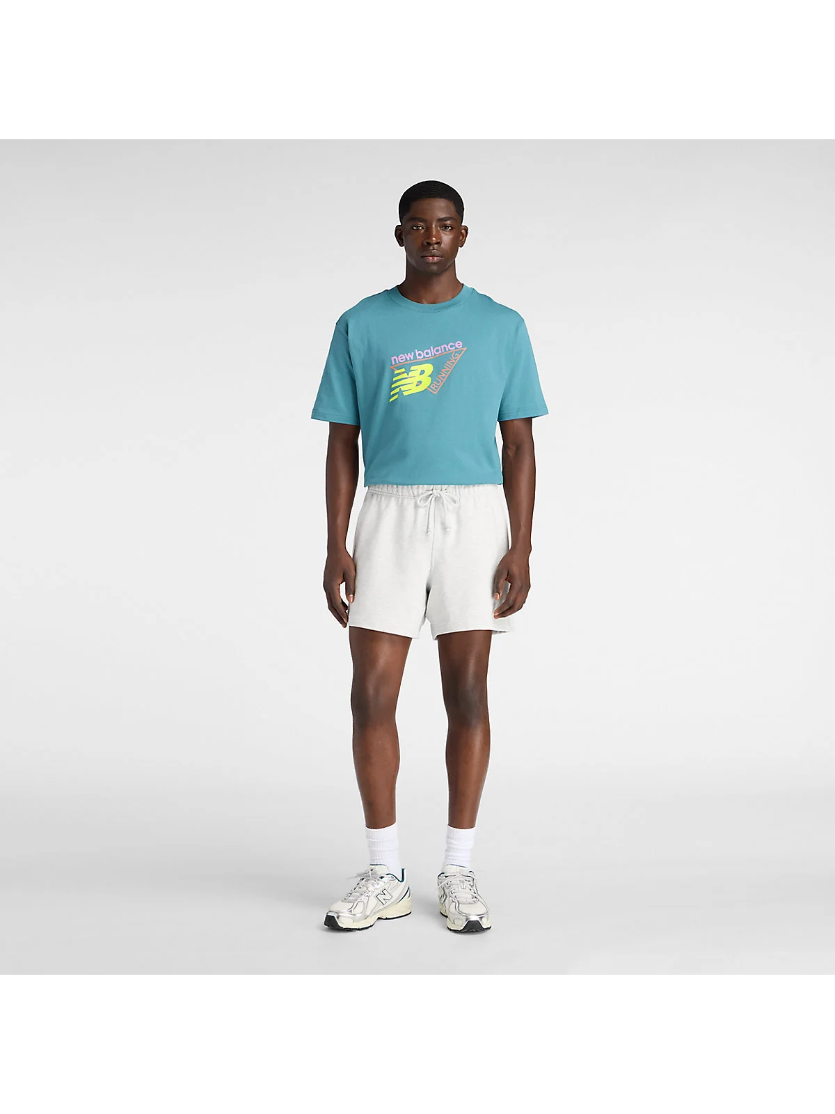 Мужская футболка New Balance Classic Tri-Logo — 2