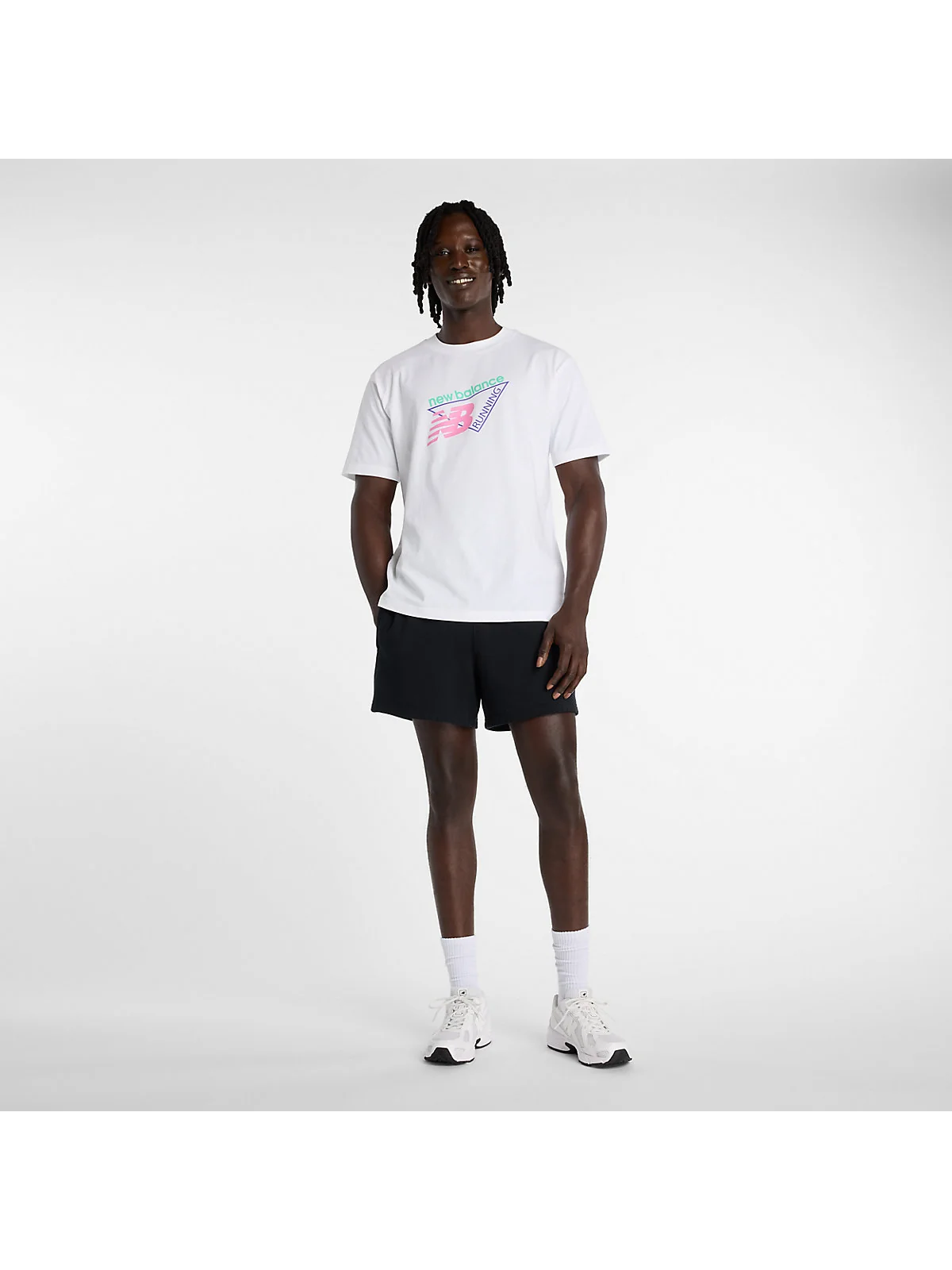 Мужская футболка New Balance Classic Tri-Logo — 2