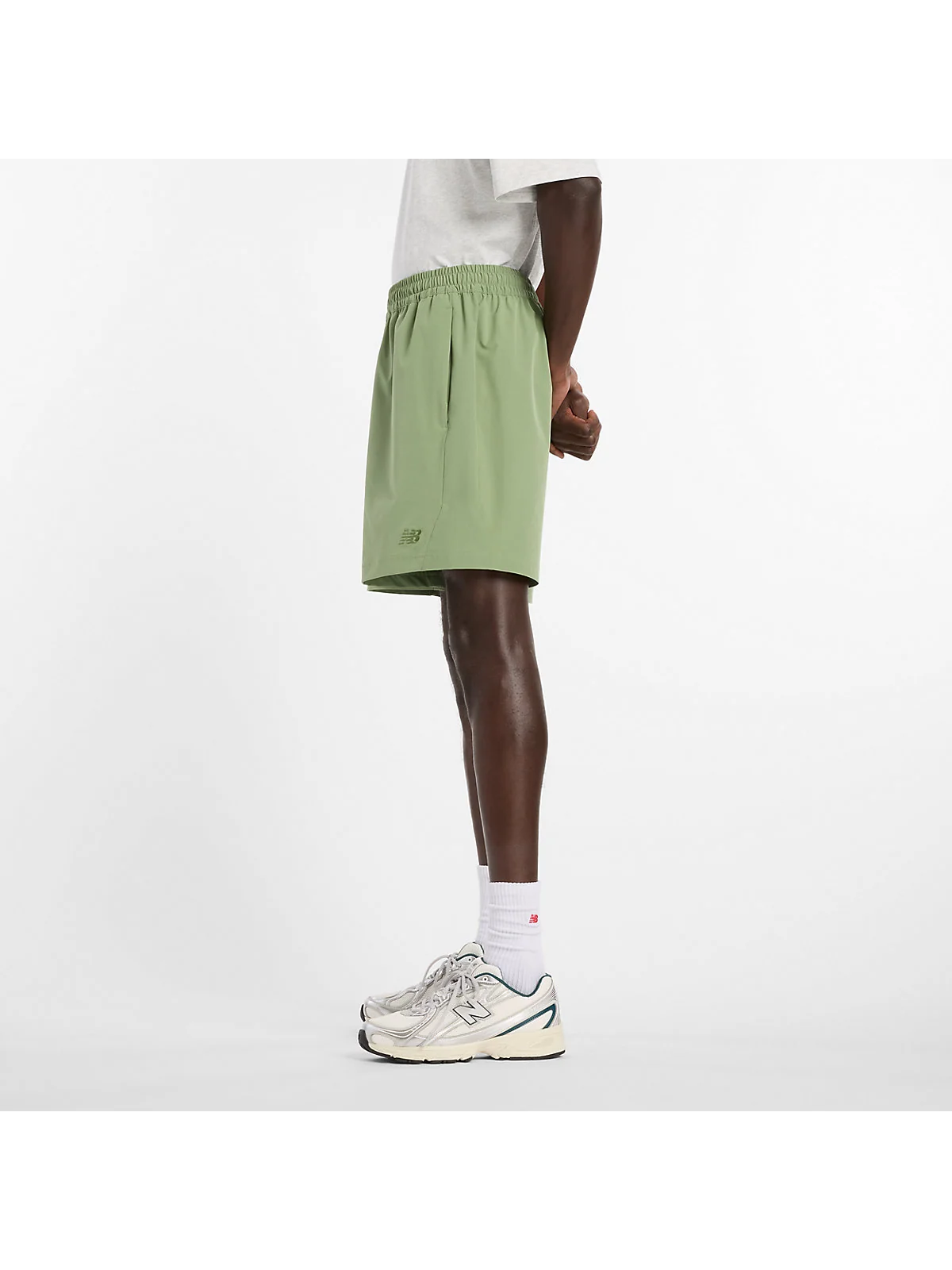 Мужские шорты New Balance Athletics Stretch Woven 7" — 5