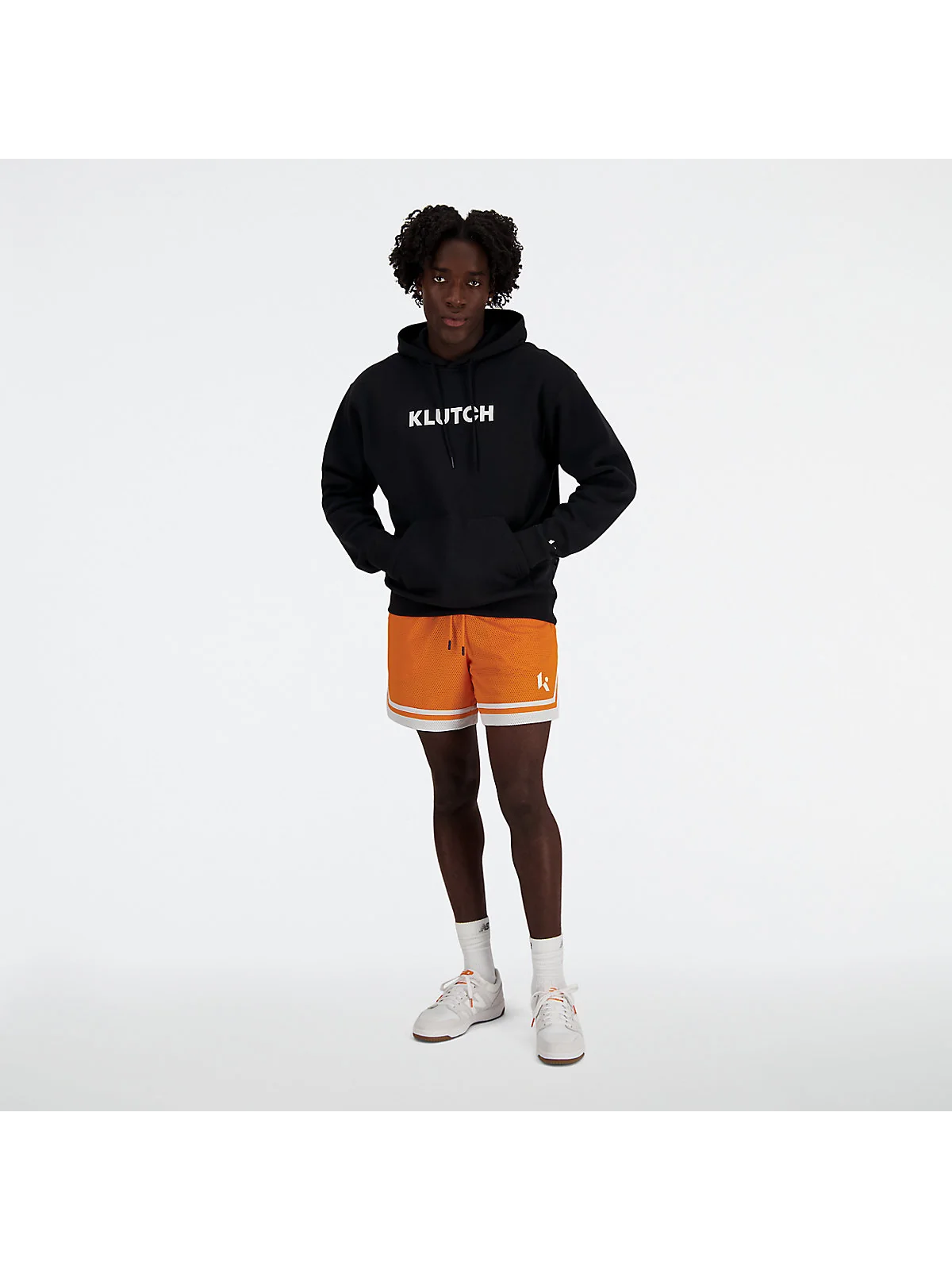 Худи New Balance Klutch X NB Fleece черное — 2