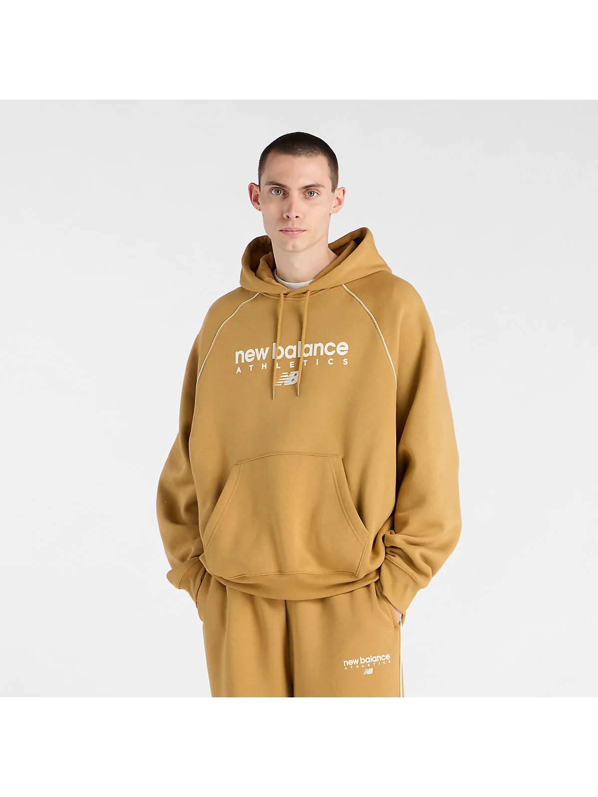 Худи New Balance Trackside Fleece — 1