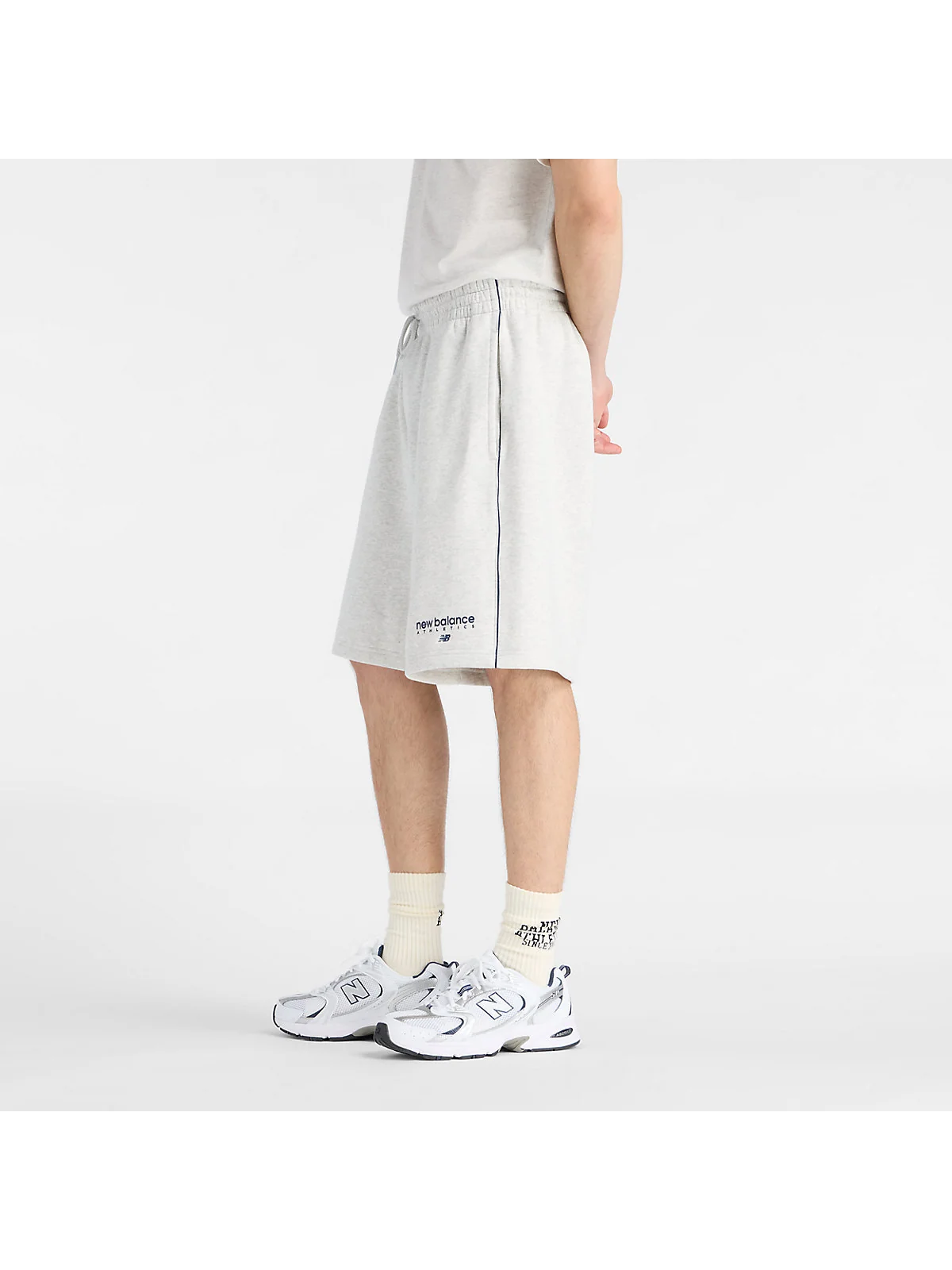 Флисовые шорты New Balance Trackside 7 дюймов — 4